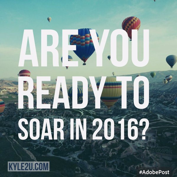 Are you ready to soar in 2016? Join us as we give you the tools you need to help make 2016 your best year yet.