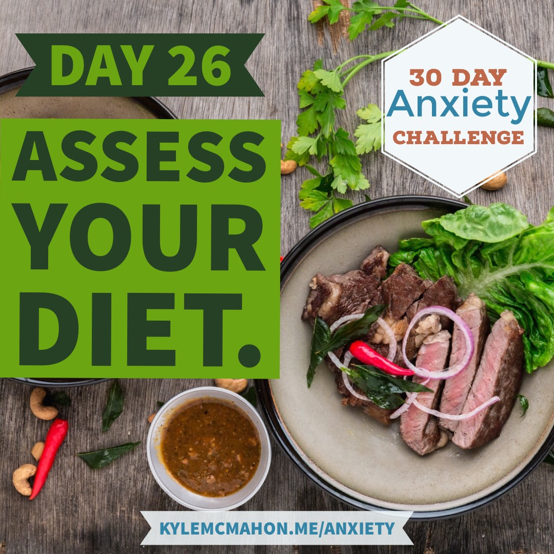 Day 26 of the 30 day anxiety challenge with Kyle McMahon